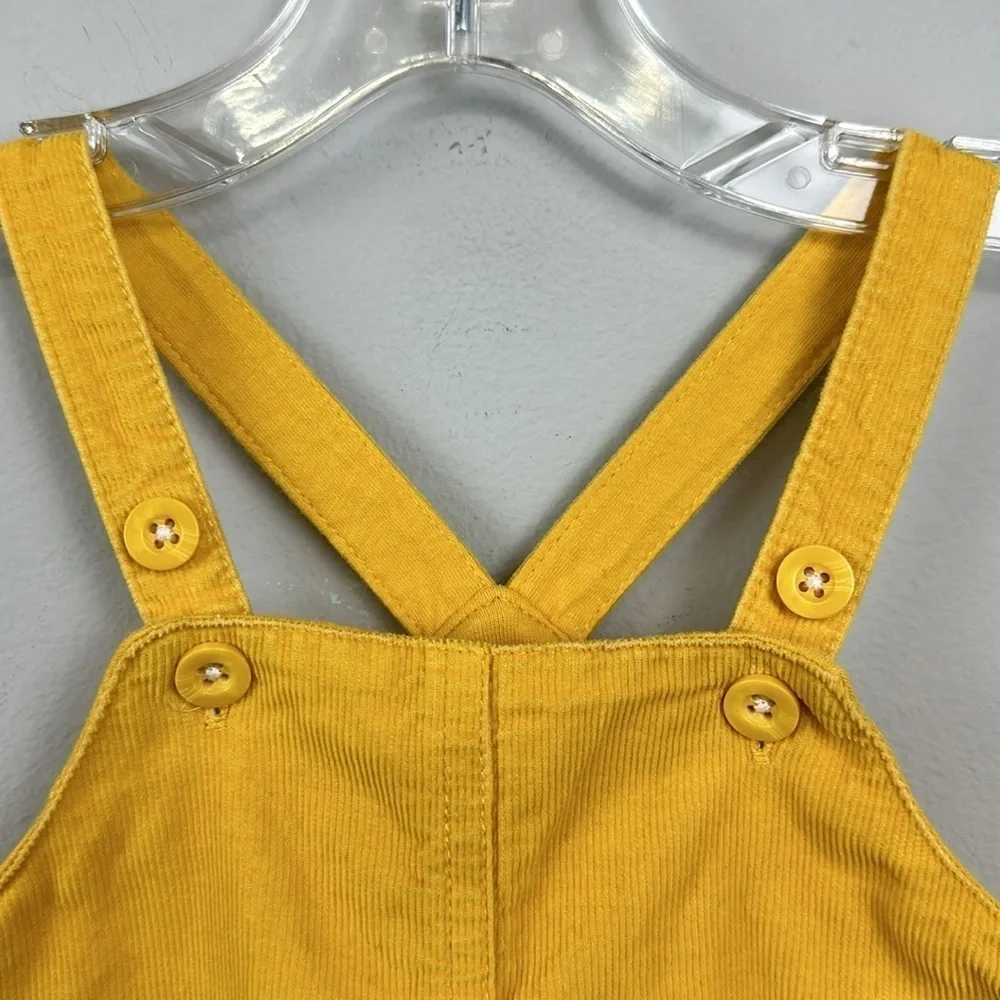 Mustard Yellow Corduroy Kitty Jumper Sz 18M